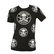 Philipp Plein Junior Black Skulls Top Cotton T - Shirt - 7