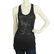 Philipp Plein Black Skull with Mickey ears sequined