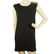 Philipp Plein black modal back cross shoulders