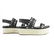 Vince Camuto Black Studded Leather Espadrille Flatforms - 5