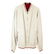 Canali Red & Cream Reversible Bomber Style Zipper - 2