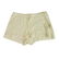 Majestic Filatures White Broderie Linen Shorts Summer