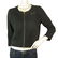 Dsquared 2 D2 Black Cotton Short Cardigan Cardi w.