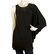 Philipp Plein Black One Dolman Sleeve Long Beaded