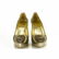 Gucci Snakeskin Lizard Croc Patchwork Formal Platform - 2