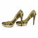 Gucci Snakeskin Lizard Croc Patchwork Formal Platform - 4