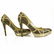 Gucci Snakeskin Lizard Croc Patchwork Formal Platform - 5
