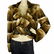 Roberto Cavalli Chinchila Brown Beige Fur Short Jacket