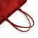Authentic Fendi Vintage Red Velvet Tote Bag - 6