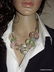 Bold Statement Necklace Neck Chain Pastel Translucent - 3