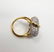 Sonia B CZ 925 Silver Heart Ring Size 7.5 - 5