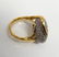 Sonia B CZ 925 Silver Heart Ring Size 7.5 - 8