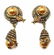Heidi Daus Captivating Coil Snake Bronze Statement - 2