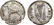 Very Rare 1943 Ireland Silver 1/2 Crown Horse/Harp-