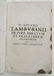 1615 VELLUM BINDING 2 VOL. FOLIOS D.ASCANII TAMBURINII - 5