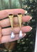 Green Tourmaline and Baroque Pearl Drop Earrings in 18k - 2