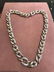 Long Pave Diamond Curb Link Necklace Convertible to - 3