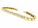 Bezel Set Round Brilliant Diamond Line Tennis Bracelet - 4