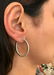 3 cts Inside Out Round Diamond Hoop Earrings in 18k - 6