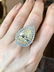 GIA 10.06 ct Pear Brilliant Cut Diamond Double Halo