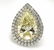 GIA 10.06 ct Pear Brilliant Cut Diamond Double Halo - 4