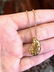1.31 cts Diamond Pave Tear drop Pendant Necklace in 18k - 4