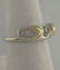 LADIES 14K YELLOW WHITE GOLD 1/5ct BAGUETTE DIAMOND - 2
