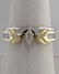 LADIES 14K YELLOW WHITE GOLD 1/5ct BAGUETTE DIAMOND - 3