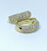 Cartier 18K Yellow Gold Mimi Diamond Huggies Earrings - 3
