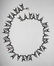Eddie Borgo Silver plated Fractured Heart Necklace