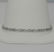 LADIES NEW 10k WHITE GOLD .33ct ROUND DIAMOND INFINITY