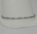 LADIES NEW 10k WHITE GOLD .33ct ROUND DIAMOND INFINITY - 2