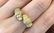 Double Lion Head Diamond and Enamel Ring in Textured - 7