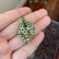18k Yellow Gold Hanging Panther Pendant with Diamonds - 5