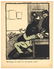 Felix Vallotton original lithograph "Crimes et