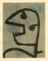Paul Klee pochoir "Hungergespenst"