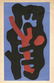 Fernand Leger lithograph "Elements sur un fond bleu"