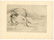 Pierre-Auguste Renoir original etching "Femme nue - 2
