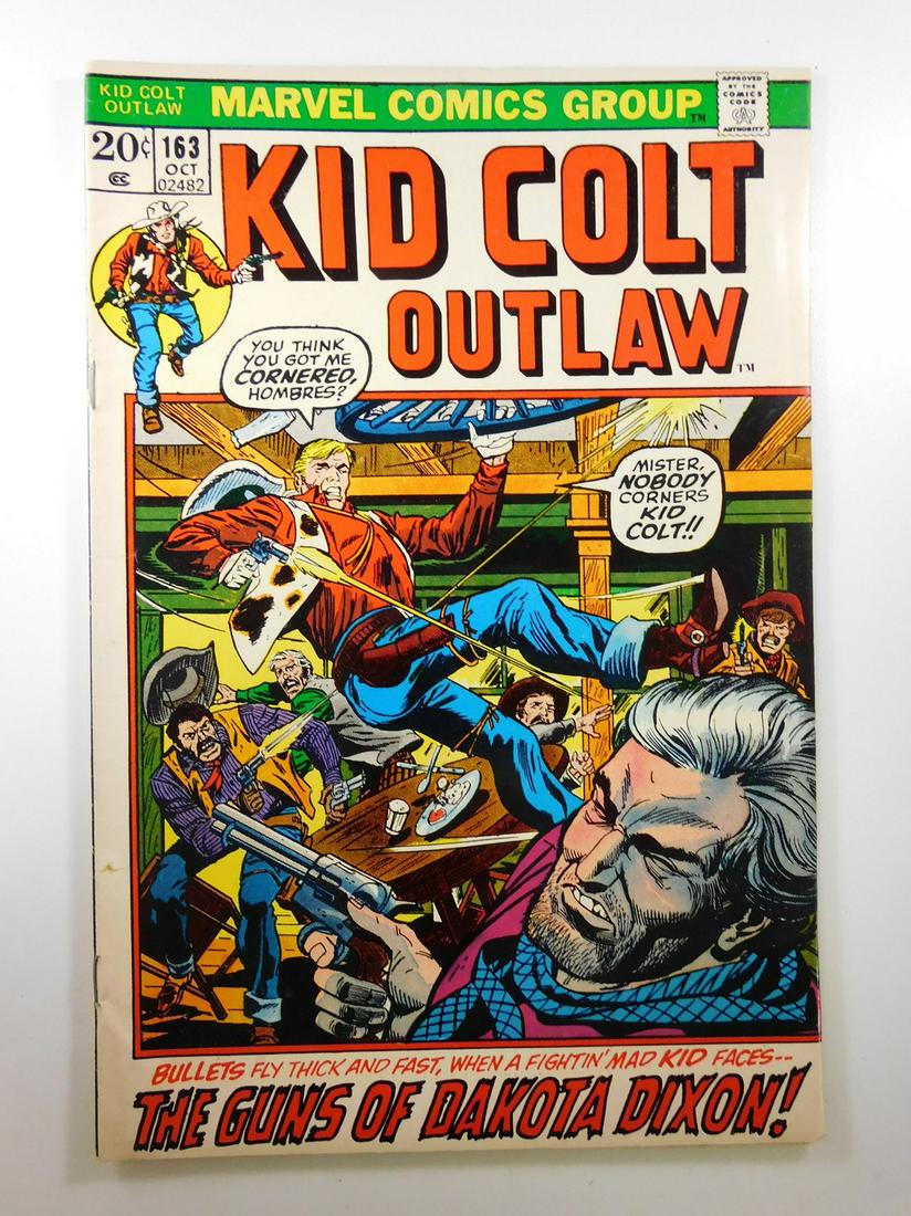 Kid Colt Outlaw #163: No Reserve! Kid Colt Outlaw #163. FN/VF Shipping: Individual Comics: Flat-rate of $9.99 (1-8 comics) or $19.99 (9+ comics) to anywhere within the contiguous U.S. International: Foreign shipping rates 