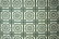 40s Green & White Mariner's Compass Antique Quilt - 2