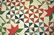 1850's Peony & Broken Dishes Quilt, Zigzag Border - 9