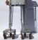 Folk Art robot made from an Erector Set - 11