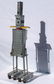 Folk Art robot made from an Erector Set