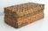 Early lidded New England Indian basket. - 2
