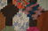 1870's Wool Challis Log Cabin Quilt - 10