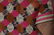 1870's Wool Challis Log Cabin Quilt - 11