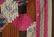 1870's Wool Challis Log Cabin Quilt - 5
