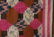 1870's Wool Challis Log Cabin Quilt - 8