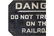 Danger Railroad Sign - 2