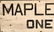MAPLE SYRUP ONE MILE sign, early 20th c - 3